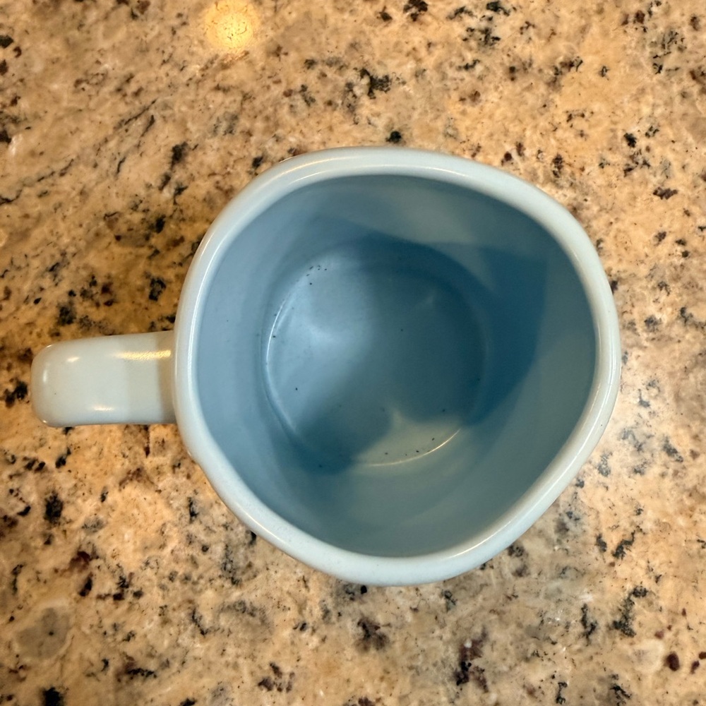 Rae Dunn SOME THING BLUE Light Blue Mug - Picture 3 of 4